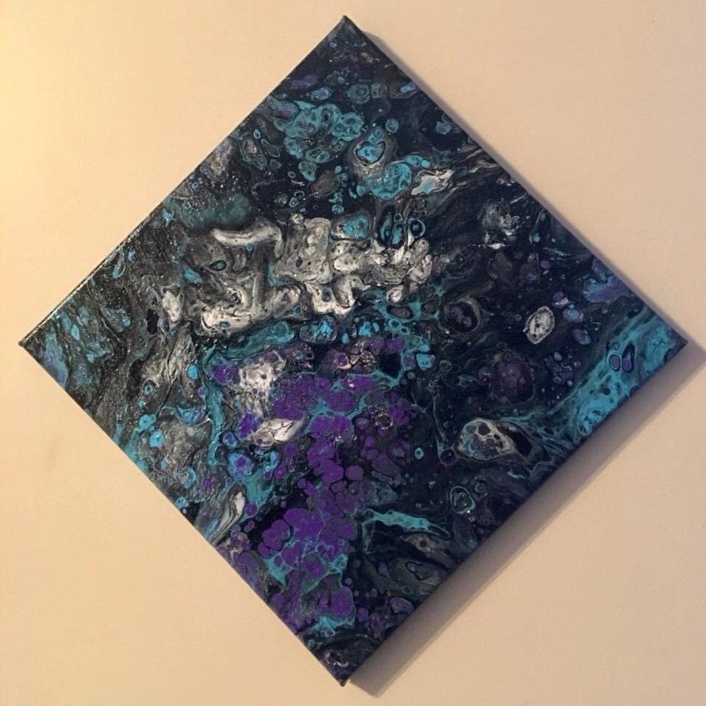 Original fluid pour painting